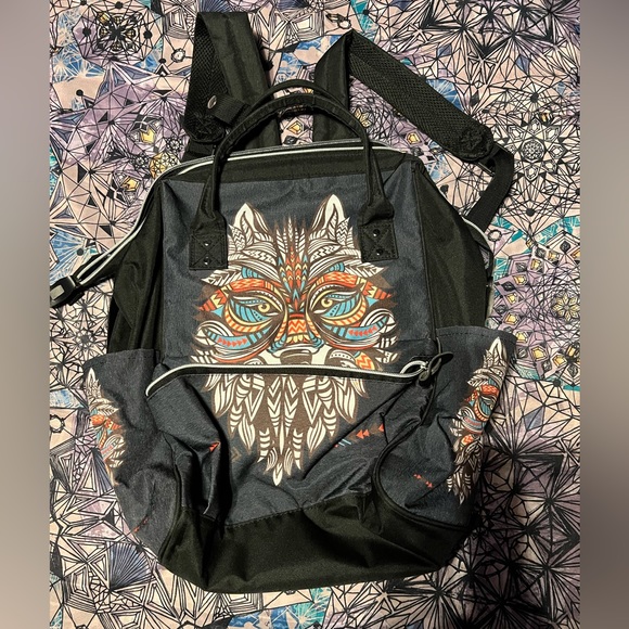 wolf backpack/diaper bag - Picture 1 of 3